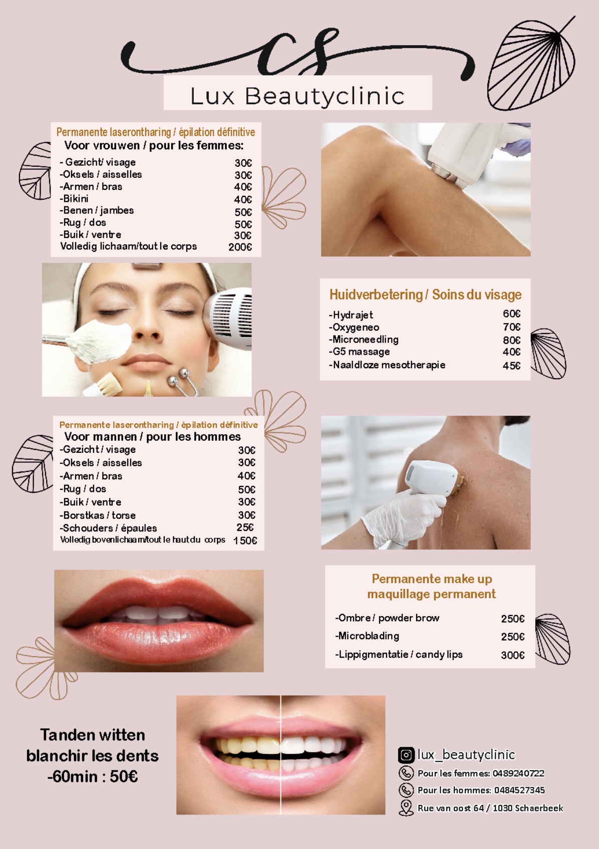 flyer beauty salon